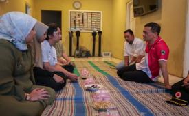 Gubernur Jateng melayat ke keluarga korban pembunuhan di Semarang.