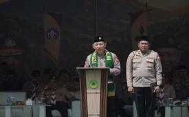 Kapolri: Pramuka PUI berperan bangun karakter kebangsaan generasi muda.
