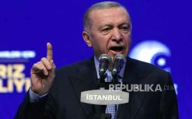 Presiden Turki Recep Tayyip Erdogan. 