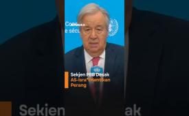 Sekjen PBB Desak ASIsrael Hentikan Perang
