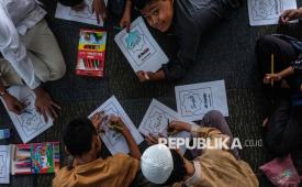 Pembelajaran di sekolah.