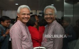 Bacapres Ganjar Pranowo. Kubu Ganjar tegaskan tidak ada wacana duet dengan Prabowo  