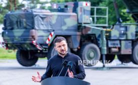  Presiden Ukraina Volodymyr Zelensky.