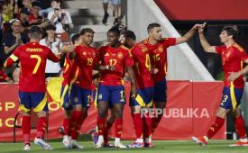 Tim nasional Spanyol.