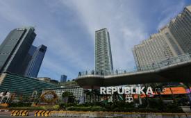 Kualitas udara di Jakarta pada Ahad (13/9/2026) pagi ini menduduki posisi ketiga sebagai kota dengan udara terburuk di dunia dan masuk kategori udara tak sehat. (ilustrasi)