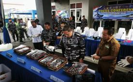 TNI AL sebut liquid vape yang diamankan terindikasi kokain.