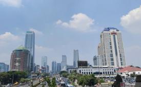 Sebagian Jakarta bakal cerah pada Jumat pagi.