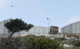 Baterai Iron Dome Israel.