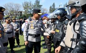 Polda NTT siagakan personel-kendaraan antisipasi gangguan kamtibmas.