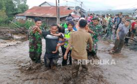 Antisipasi Banjir Lahar Dingin, Pemprov Sumbang Bangun Cekdam