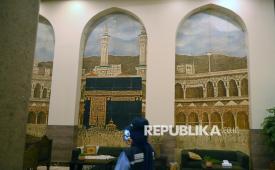 Fasilitas di hotel Burj Alwahda Almutamayiz di Makkah, Arab Saudi.