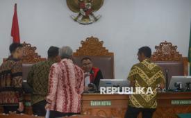 Hakim tunggal Richard Edwin Basoeki memimpin sidang praperadilan atas penetapan tersangka Febrie Adriansyah dalam kasus dugaan Tindak Pidana Pencucian Uang (TPPU) di Pengadilan Negeri Jakarta Selatan, Jakarta, Rabu (19/8/2026). Sidang praperadilan yang diajukan mantan Jaksa Agung Muda Tindak Pidana Khusus (Jampidsus) Febrie Adriansyah tersebut beragendakan pembacaan permohonan praperadilan dari pemohon.
