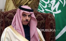 Menteri Luar Negeri Arab Saudi Pangeran Faisal Bin Farhan. 