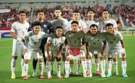 Skuad Timnas U-23 Indonesia. 