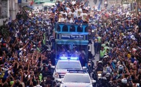 Pawai Persib Juara (Ilustrasi)