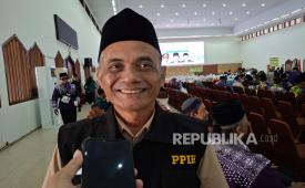 Kepala UPT Asrama Haji Embarkasi Pondok Gede Muhammad Ali Zakiyudin di Asrama Haji Pondok Gede Jakarta, Kamis (1/5/2025). 