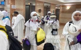 Jamaah haji Indonesia di sektor 2 Makkah bersiap bergerak menuju Arafah, Rabu pagi (4/6/2025)  waktu Arab Saudi. Mereka akan mengikuti wukuf pada 9 Dzulhijjah 1446 H atau 5 Juni 2025. 