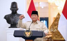 Presiden RI Jenderal (Purn) Prabowo Subianto di Istana Merdeka, Jakarta Pusat, Selasa (28/10/2025).