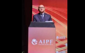 Menteri Investasi dan Hilirisasi/Kepala BKPM, Rosan P. Roeslani, saat penyampaian closing remarks pada ASEAN Indo-Pacific Forum (AIPF).