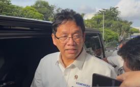 Menteri Keuangan (Menkeu) Purbaya Yudhi Sadewa saat ditemui di Kompleks DPR RI, Senayan Senin (19/1/2026).  
