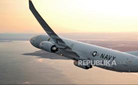 Pesawat pengintai Boeing P-8A Poseidon.