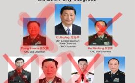 Presiden Xi Jinping mencopot lima dari enam jenderal Komisi Militer Pusat China, termasuk Wakil Ketua Jenderal Zhang Youxia.