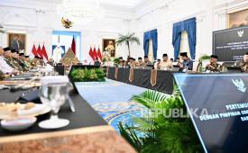 Presiden Prabowo Subianto bertemu pimpinan ormas Islam dan ponpes di Istana Negara, Jakarta Pusat, Selasa (3/2/2026).