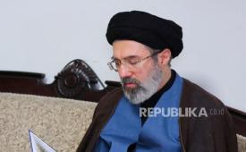 Mojtaba  Khamenei, pemimpin tertinggi Iran yang ditunjuk menggantikan ayahnya.