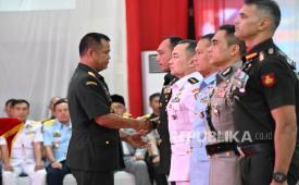 Wakil Panglima (Wapang) TNI Jenderal Tandyo Budi Rrevita secara resmi membuka Pendidikan Reguler (Dikreg) LV Sekolah Staf dan Komando (Sesko) TNI 2026.