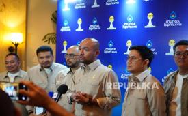 Ketua Umum Hipmi, Akbar Buchari menjelaskan agenda Munas Hipmi 2026. 