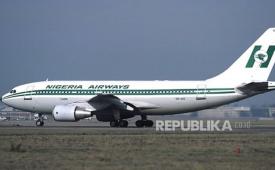 Pesawat Nigeria Airways.