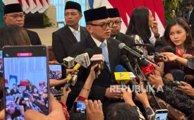 Kepala Badan Karantina (Kabarantin) Abdul Kadir Karding di Istana Negara, Jakarta Pusat, Senin (27/4/2026).