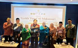 Kegiatan diskusi bertajuk Syekh Yusuf Al Makassari Dulu Kini dan Nanti