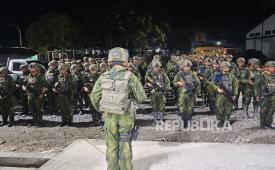 Personel Koops TNI Habema dikerahkan untuk mengejar OPM pelaku pembunuhan delapan pendulang emas wilayah Korowai, Kabupaten Yahukimo, Provinsi Papua Pegunungan.