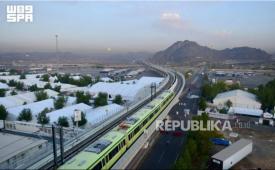 Metro Al Mashaaer Al Mugaddassah di Makkah menghubungkan tempat-tempat suci Mina, Muzdalifah, dan Arafah selama musim haji 2026.