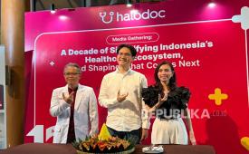 Perayaan satu dekade Halodoc di Jakarta, Senin (25/5/2026).