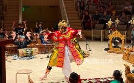 Pertunjukan Cambridge Youth Gamelan di Thomas Tull Concert Hall Massachusetts Institute of Technology (MIT), Kota Boston, Amerika Serikat (AS) pada Sabtu (13/6/2026) sekitar pukul 15.00 waktu setempat atau Ahad (14/6/2026) pukul 02.00 WIB.