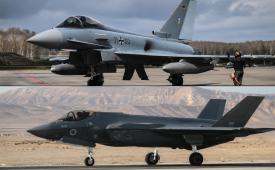Kolase Eurotyphoon si preman dan F-35 si Pembunuh