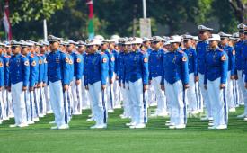 Upacara Penutupan Pendidikan Pertama Akademi TNI Tahun 2026 yang diikuti 898 taruna di Lapangan Prima Mabes TNI, Cilangkap, Jakarta Timur, Kamis (16/7/2026). 