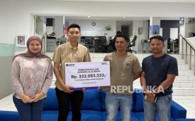 BRI Insurance kembali menunjukkan komitmennya dalam memberikan perlindungan dan layanan klaim yang cepat, mudah, dan tepat waktu melalui pembayaran klaim Asuransi Alat Berat senilai Rp 322.083.333 kepada Mispandi, nasabah PT Bank Rakyat Indonesia (Persero) Tbk Branch Office Pangkal Pinang.
