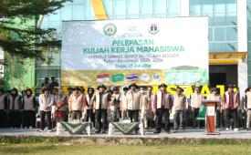 Pelepasan peserta Kuliah Kerja Mahasiswa (KKM) IUQI Bogor.
