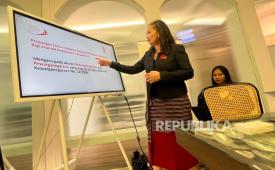 Ketua Umum Masyarakat Perkawinan Campuran Indonesia (Perca) Rulita Anggraini