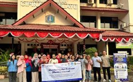 UNM melaksanakan Monitoring dan Evaluasi (Monev) Laporan Kemajuan Hibah Pengabdian kepada Masyarakat DPPM Kemdiktisaintek Tahun 2026 di Kelurahan Cipinang Melayu, Jakarta Timur, pada Kamis (27/8/2026),.