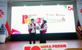 Hima Persis menggelar Bootcamp & Business Forum untuk mendorong pengembangan kewirausahaan generasi muda di Jakarta, Sabtu (5/9/2026).