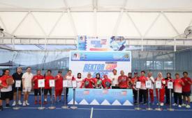 Rektor Cup 2026 Universitas Nusa Mandiri (UNM) menjadi ajang olahraga sekaligus momentum mempererat silaturahmi dan kolaborasi antarkampus.