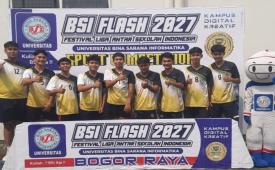 Tim voli putra SMA Citra Negara berhasil mengamankan posisi juara ketiga dalam ajang BSI Flash 2027 Sport Competition Bogor Raya.