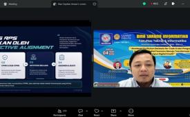 Fakultas Teknik dan Informatika (FTI) Universitas Bina Sarana Informatika (UBSI) menggelar pelatihan batch 2 secara virtual melalui Zoom, Jumat (4/9/2026).