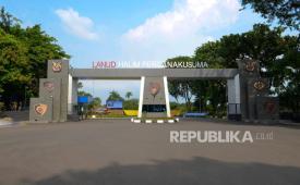 Gerbang Lanud Halim Perdanakusuma, Jakarta Timur.