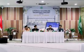 KB Bank Syariah bersama Masjid At-Tanwir PP Muhammadiyah menggelar literasi keuangan masjid melalui sistem SIROQIB di Jakarta, Senin (15/9/2026).