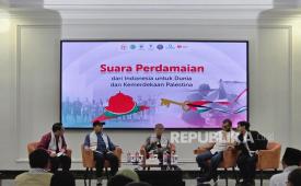 President Asia Pacific Coalition for Quds and Palestine (APCQP), Prof. Sudarnoto Abdul Hakim, menyerukan pentingnya penguatan gerakan masyarakat sipil (civil society) dalam mendukung kemerdekaan Palestina.